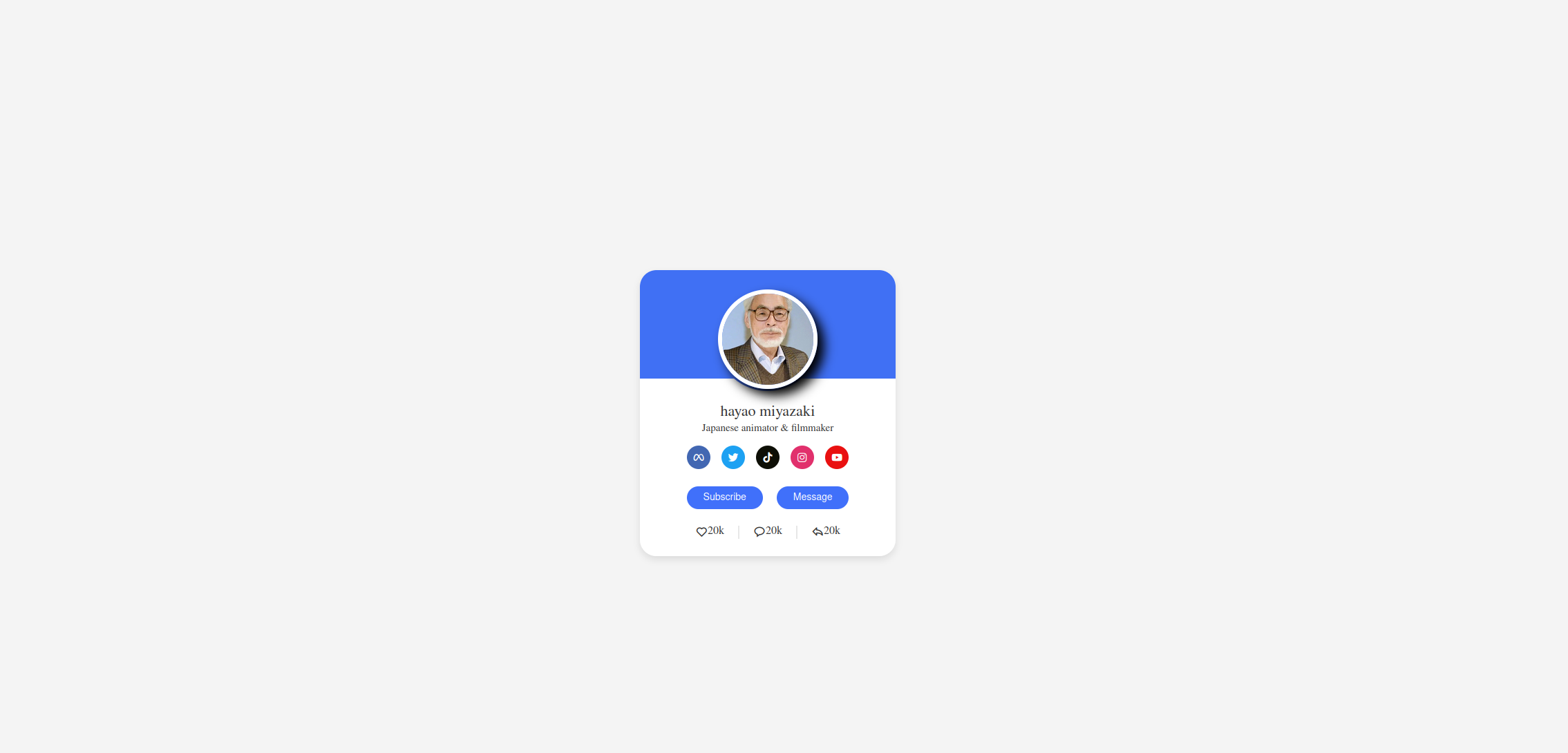 Profile Card